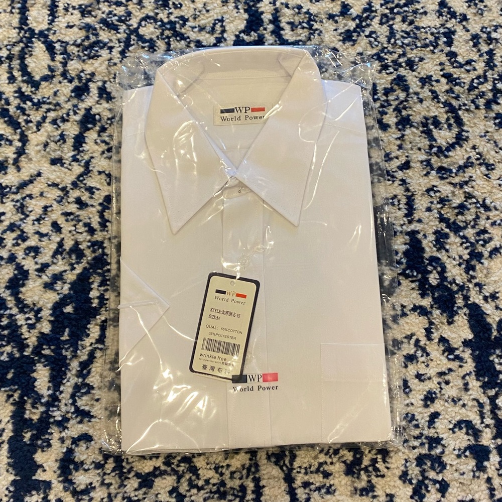 World Power White Dress Shirt